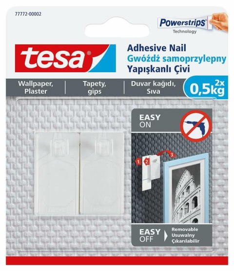 TESA GWÓŹDŹ SAMOPRZYLEPNY DO TAPET 0,5KG TESA GWÓŹDŹ SAMOPRZYLEPNY DO TAPET 0,5KG