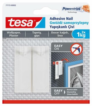 TESA GWÓŹDŹ SAMOPRZYLEPNY DO TAPET 1KG