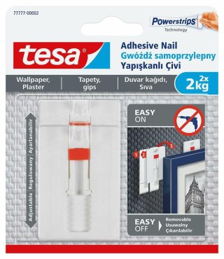 TESA GWÓŹDŹ SAMOPRZYLEPNY DO TAPET 2KG /REGULOWANY