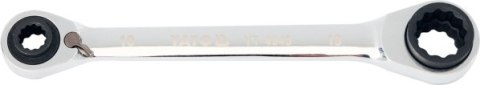 YATO KLUCZ NASADOWY Z GRZECHOTKĄ DWUSTRONNY 10x13-17x19mm YATO KLUCZ NASADOWY Z GRZECHOTKĄ DWUSTRONNY 10x13-17x19mm