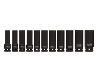 YATO NASADKI UDAROWE DŁUGIE 1/2" 11 elem. 10-24mm 1054
