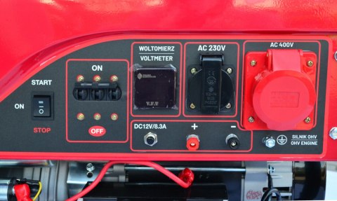 AWTOOLS GENERATOR BENZYNOWY 7,5kW 230/400V BLACK LINE AWTOOLS GENERATOR BENZYNOWY 7,5kW 230/400V BLACK LINE