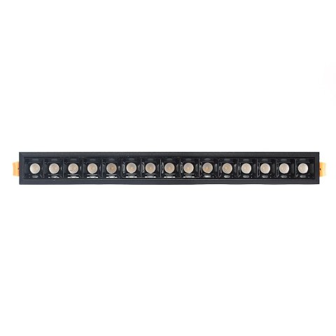Lampa liniowa Led podtynkowa 30W 3000K czarna JDL-15T