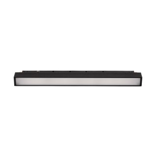 Oprawa Szynosystem SMART 48V V-TAC 12W LED CCT 90st SMART WiFi TRACKLIGHT Czarna VT-3612 2700K-6400K 1200lm 3 Lata Gwarancji