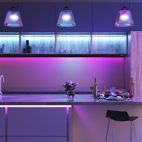 Żarówka LED SMART WiFi V-TAC 4.5W E27 Kulka G45 TUYA Amazon Alexa Google Home VT-5124 RGB+2700K-6400K 300lm