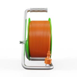 AWTOOLS PRZEDŁUŻACZ BĘBEN GARDEN LINE 10m 3x1mm 10A / 2300W AWTOOLS