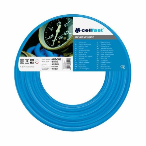 CELLFAST WĄŻ DO TLENU 6x3x50m CELLFAST CELLFAST WĄŻ DO TLENU 6x3x50m CELLFAST