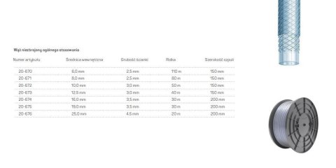 CELLFAST WĄŻ OGÓLNEGO STOSOWANIA ZBROJONY 16.0x3,5 30mb PL "B" CELLFAST CELLFAST WĄŻ OGÓLNEGO STOSOWANIA ZBROJONY 16.0x3,5 30mb PL "B" CELLFAST