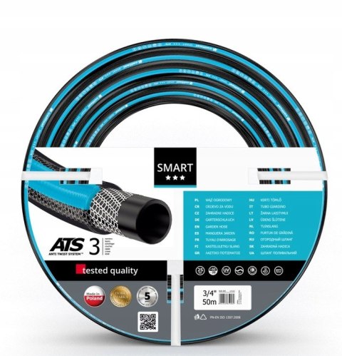 CELLFAST WĄŻ OGRODOWY SMART ATS 3/4" 25mb . CELLFAST CELLFAST WĄŻ OGRODOWY SMART ATS 3/4" 25mb . CELLFAST