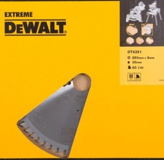 DEWALT PIŁA TARCZ.250x30mmx60z DEWALT