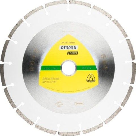 KLINGSPOR TARCZA DIAMENTOWA SEGMENTOWA 350mm x 2,8mm x 25,4mm DT300U UNIWERSALNA KLINGSPOR KLINGSPOR TARCZA DIAMENTOWA SEGMENTOWA 350mm x 2,8mm x 25,4mm DT300U UNIWERSALNA KLINGSPOR