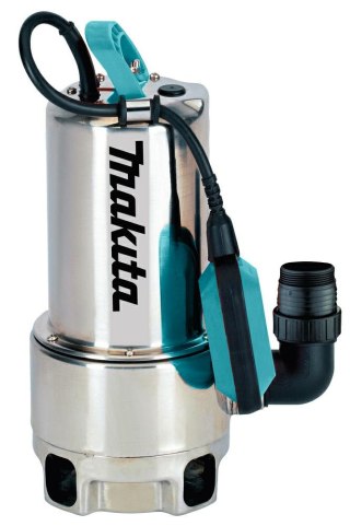 MAKITA POMPA DO WODY BRUDNEJ Z PŁYWAKIEM 1100W 250 l/min INOX PF1110 MAKITA