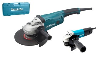 MAKITA.SZLIFIERKA KĄTOWA ZESTAW COMBO DK0053 (GA9020+9558HNR) WALIZKA MAKITA