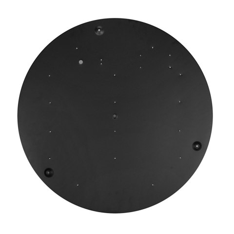 Panel LED Natynkowy 60cm okrągły BB05 60W 3000K czarny