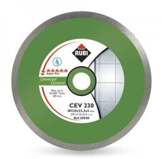 RUBI TARCZA DIAMENTOWA DO CERAMIKI CEV 250 SUPERPRO RUBI