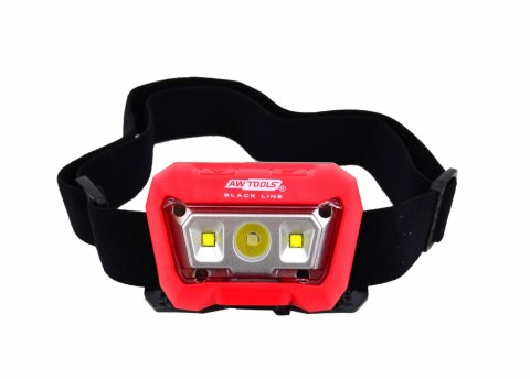 AWTOOLS LATARKA CZOŁOWA RAGGIO CREE SMD LED Z CZUJNIKIEM RUCHU BLACK LINE AWTOOLS AWTOOLS LATARKA CZOŁOWA RAGGIO CREE SMD LED Z CZUJNIKIEM RUCHU BLACK LINE AWTOOLS