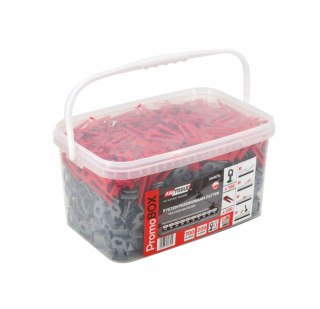 AWTOOLS SYSTEM POZIOMOWANIA PŁYTEK PROMO BOX 1,5mm - 7-15mm - KLIPS 700szt. + KLIN 200szt. AWTOOLS