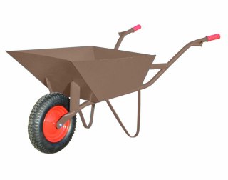 AWTOOLS TACZKA BUDOWLANA 85L/1,5mm BRĄZ AWTOOLS
