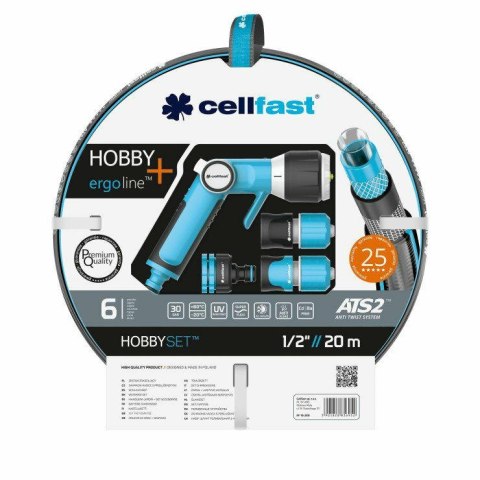 CELLFAST ENERGO ZESTAW ZRASZAJĄCY HOBBY 1/2"20m CELLFAST CELLFAST ENERGO ZESTAW ZRASZAJĄCY HOBBY 1/2"20m CELLFAST