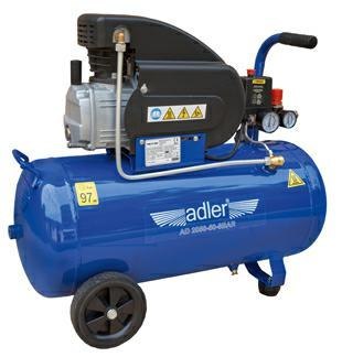 ADLER KOMPRESOR 50l AD 2050-50-8BAR 230V ADLER