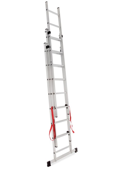 AWTOOLS DRABINA ALUMINIOWA BASIC 3x8 STOPNI 150KG AWTOOLS AWTOOLS DRABINA ALUMINIOWA BASIC 3x8 STOPNI 150KG AWTOOLS