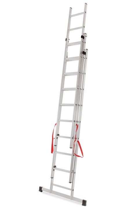 AWTOOLS DRABINA ALUMINIOWA BASIC 3x9 STOPNI 150KG AWTOOLS AWTOOLS DRABINA ALUMINIOWA BASIC 3x9 STOPNI 150KG AWTOOLS