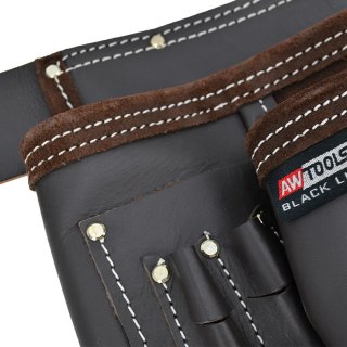 AWTOOLS PAS MONTERSKI PROFESJONALNY 11 KIESZENI GŁADKI BLACK LINE AWTOOLS