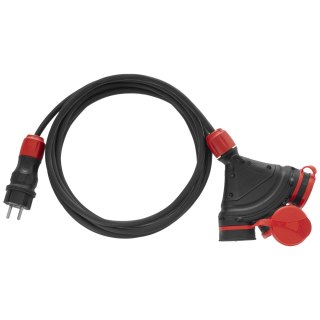 AWTOOLS PRZEDŁUŻACZ EXTREME 40m 3x1,5mm 3 GNIAZDA IP54 16A/4000W AWTOOLS