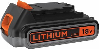 BD AKUMULATOR 18V 2,5Ah BL2518 BLACK+DECKER