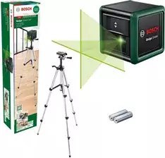 BOSCH LASER QUIGO GREEN SET +STATYW 1,1m BOSCH BOSCH LASER QUIGO GREEN SET +STATYW 1,1m BOSCH