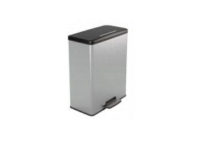 CURVER KOSZ NA ŚMIECI Z PEDAŁEM 65L /IML METALIZOWANY CURVER/KETER