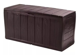 KETER SKRZYNIA OGRODOWA-BALKONOWA SHERWOOD 270 L BRĄZOWA CURVER/KETER