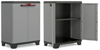 KETER SZAFKA NARZĘDZIOWA Z PÓŁKAMI STILO BASE 68x39x90cm CURVER/KETER