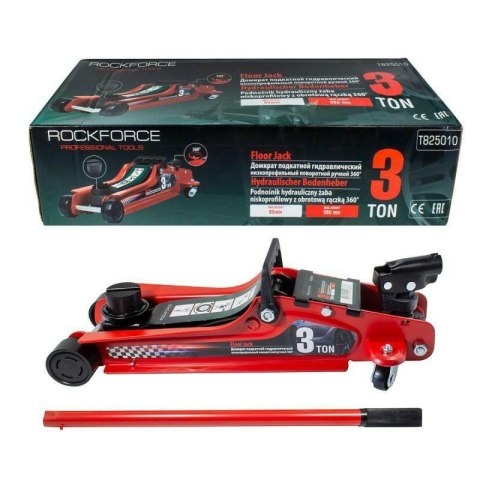 ROCKFORCE DŹWIGNIK "ŻABA" 3T NISKI 85-380mm ROCKFORCE / WMC