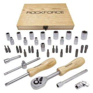 ROCKFORCE ZESTAW KLUCZY 1/4" 38el. ROCKFORCE / WMC