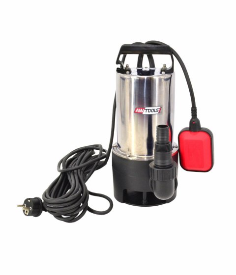 AWTOOLS POMPA INOX WODY BRUDNEJ Z PŁYWAKIEM 1100W AWTOOLS