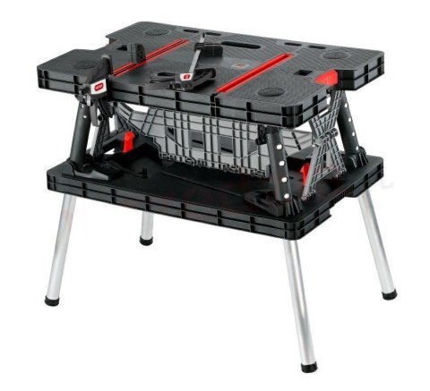 KETER STÓŁ WARSZTATOWY SKŁADANY WORK TABLE CURVER/KETER KETER STÓŁ WARSZTATOWY SKŁADANY WORK TABLE CURVER/KETER