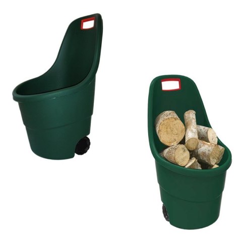 KETER TACZKA OGRODOWA EASY GO L 55L ZIELONA CURVER/KETER KETER TACZKA OGRODOWA EASY GO L 55L ZIELONA CURVER/KETER