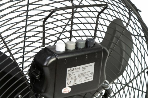 VOLTENO WENTYLATOR-CYRKULATOR PODŁOGOWY CZARNY 100W VOLTENO