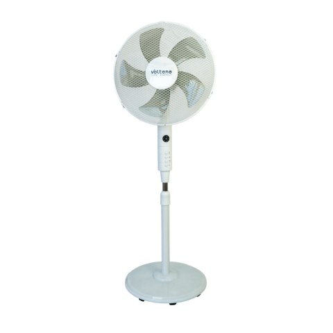VOLTENO WENTYLATOR PODŁOGOWY BIAŁY+ WYŚWIETLACZ 40cm VOLTENO