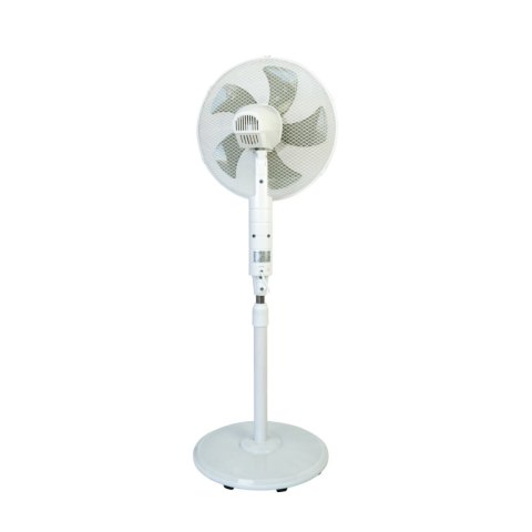 VOLTENO WENTYLATOR PODŁOGOWY BIAŁY+ WYŚWIETLACZ 40cm VOLTENO