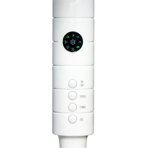 VOLTENO WENTYLATOR PODŁOGOWY BIAŁY+ WYŚWIETLACZ 40cm VOLTENO