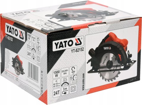 YATO PILARKA TARCZOWA 185mm 1500W YATO