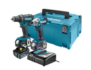 MAKITA ZESTAW COMBO 18V DLX2339JX1 (DDF482+DTD156) 3x5,0Ah MAKPAC MAKITA