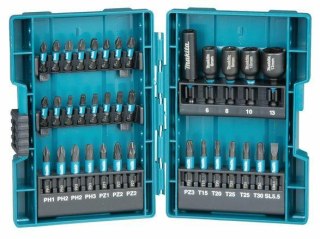 MAKITA ZESTAW KOŃCÓWEK WKRĘTAKOWYCH I NASADEK 35szt. IMPACT BLACK MAKITA
