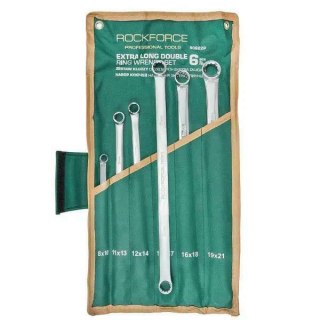 ROCKFORCE KLUCZ OCZKOWY DŁUGI kpl. 6el. (8-21mm) /ETUI ROCKFORCE / WMC