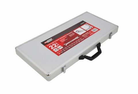 AWTOOLS KLUCZ PŁASKO-O.GRZ/PRZEG.KPL.22szt.6-32 WALIZKA AWTOOLS