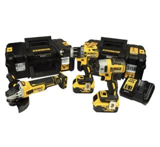 DEWALT ZESTAW COMBO 18V DCK384P2T (DCD796+DCF887+DCG405) 2x5,0Ah DEWALT