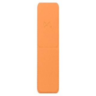 Uchwyt podstawka na telefon Grip Stand samoprzylepny pomarańczowy
