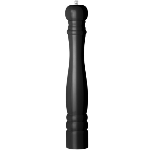 Młynek do mielenia pieprzu drewniany czarny śr. 65 x 415 mm - Hendi 469545 Młynek do mielenia pieprzu drewniany czarny śr. 65 x 415 mm - Hendi 469545